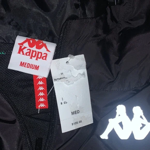 ❌SOLD KAPPA Authentic Futur Half Zip Regular Fit Hooded Jacket - Picture 6 of 7